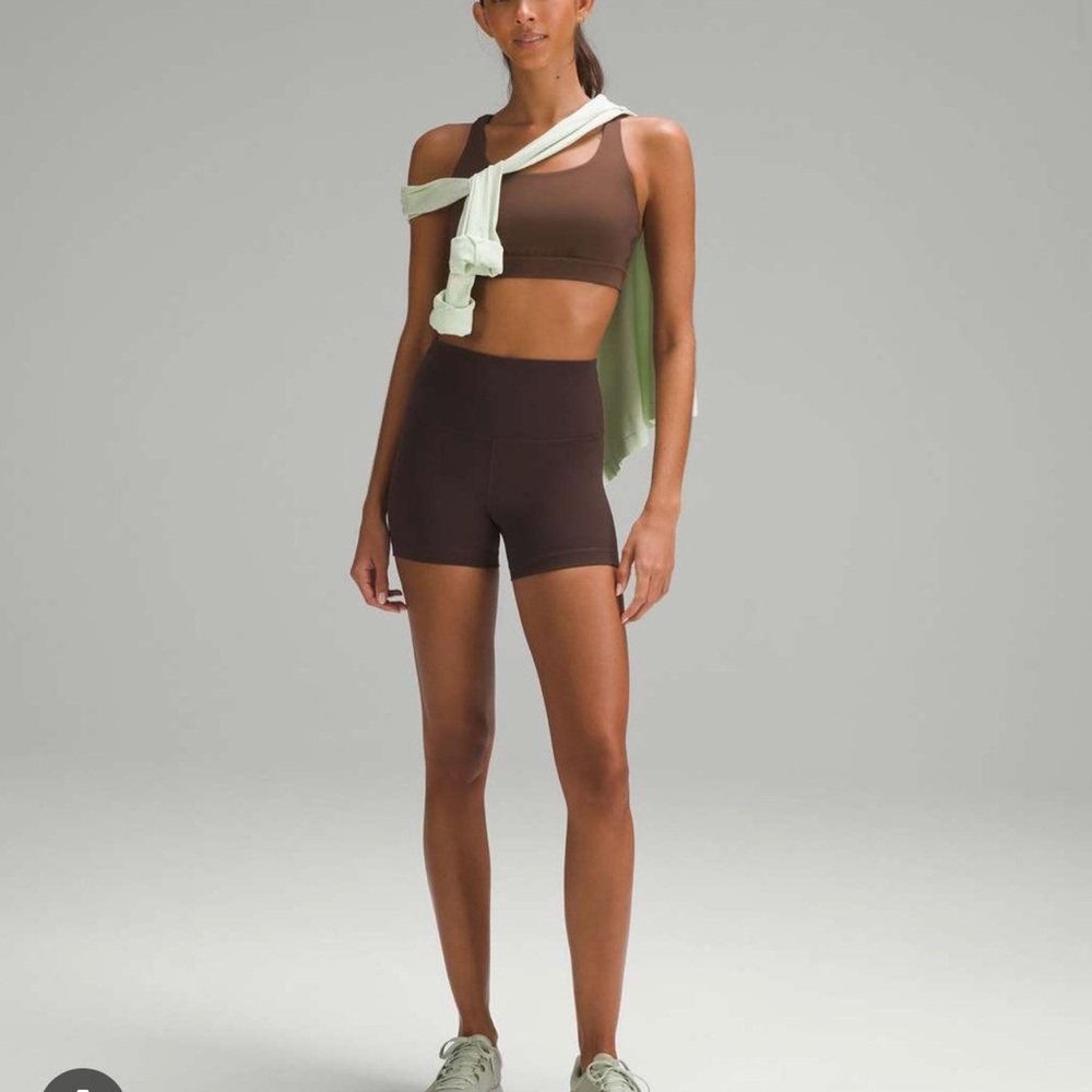 Lululemon Wunder Train HR Short 4" Espresso